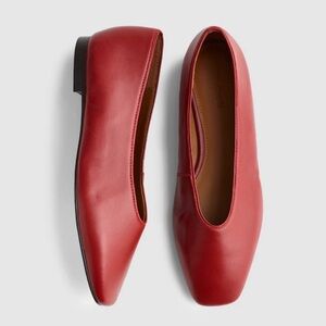 Madewell Mylie Ballet Flat in Wild Cranberry